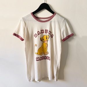 Disney x The Lion King Ringer Tee